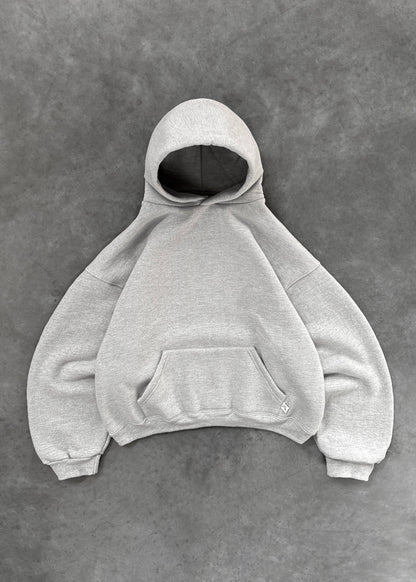 HOODIE - HEATHER GREY
